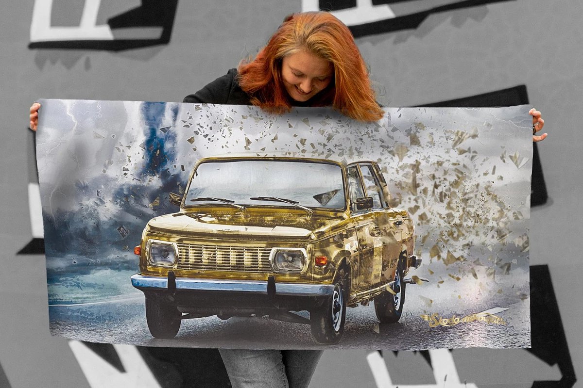 Bath towel Wartburg 353