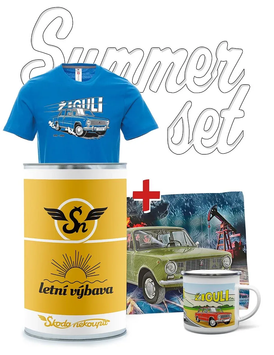 Gift summer set with Lada-Žiguli