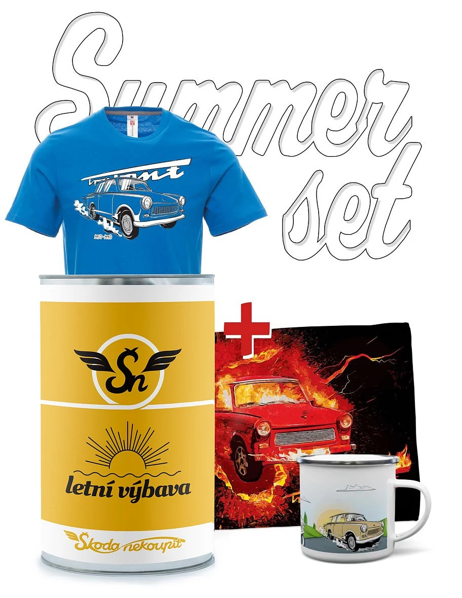 Gift summer set with Trabi 601