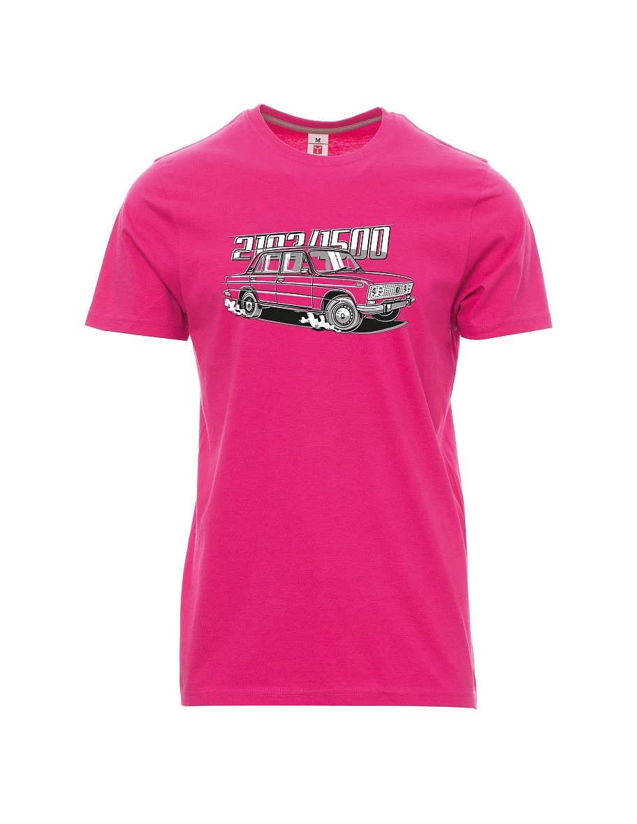 Pink men´s T-shirt Lada 2103 / VAZ 1500