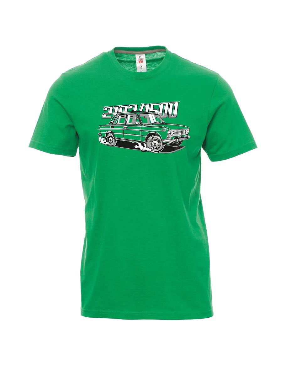Green men´s T-shirt Lada 2103 / VAZ 1500