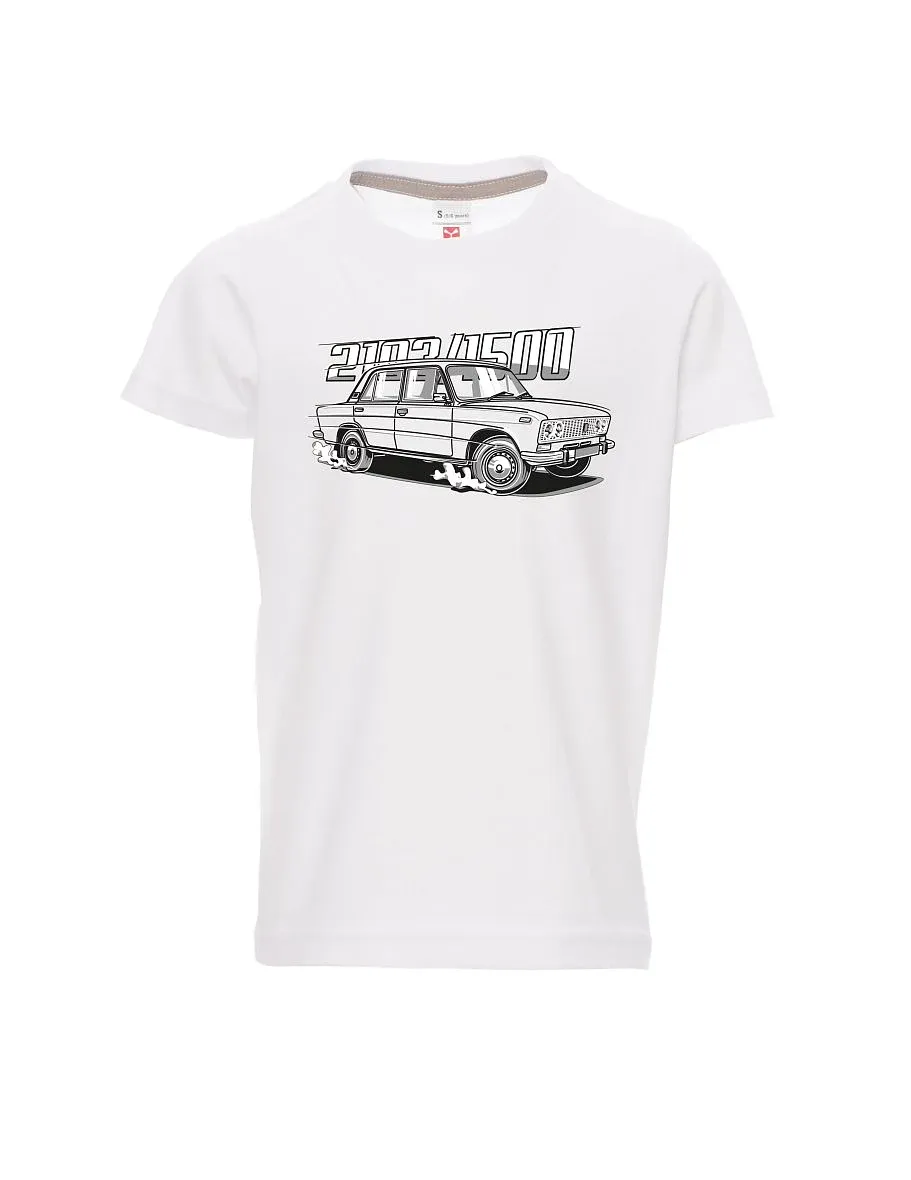 White children´s T-shirt Lada 2103 / VAZ 1500