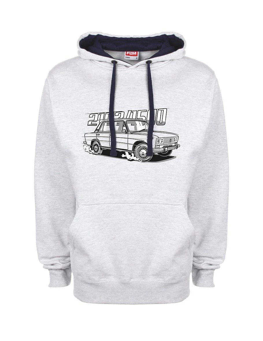 Blue-grey sweatshirt Lada 2103 / VAZ 1500