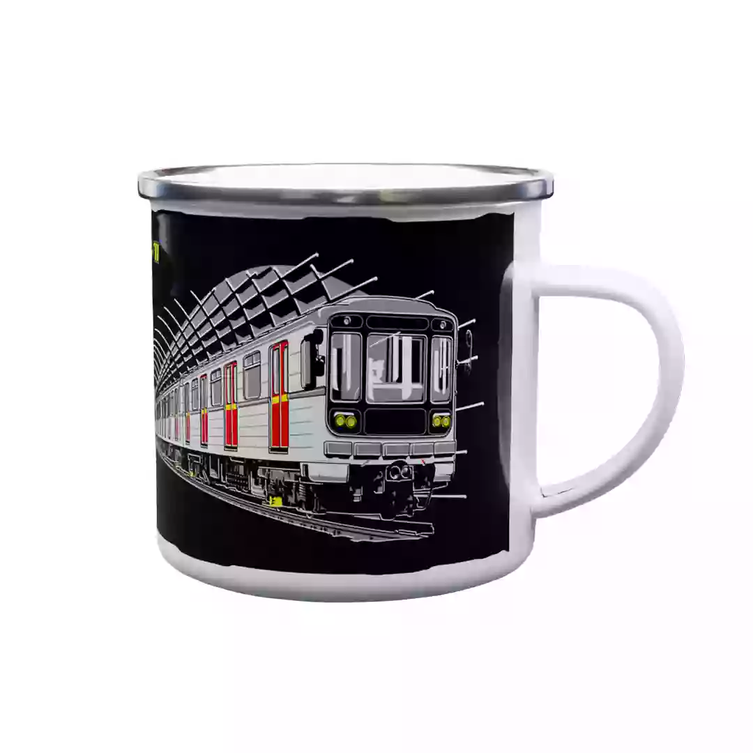 Tin mug Metro 81-71 330 ml