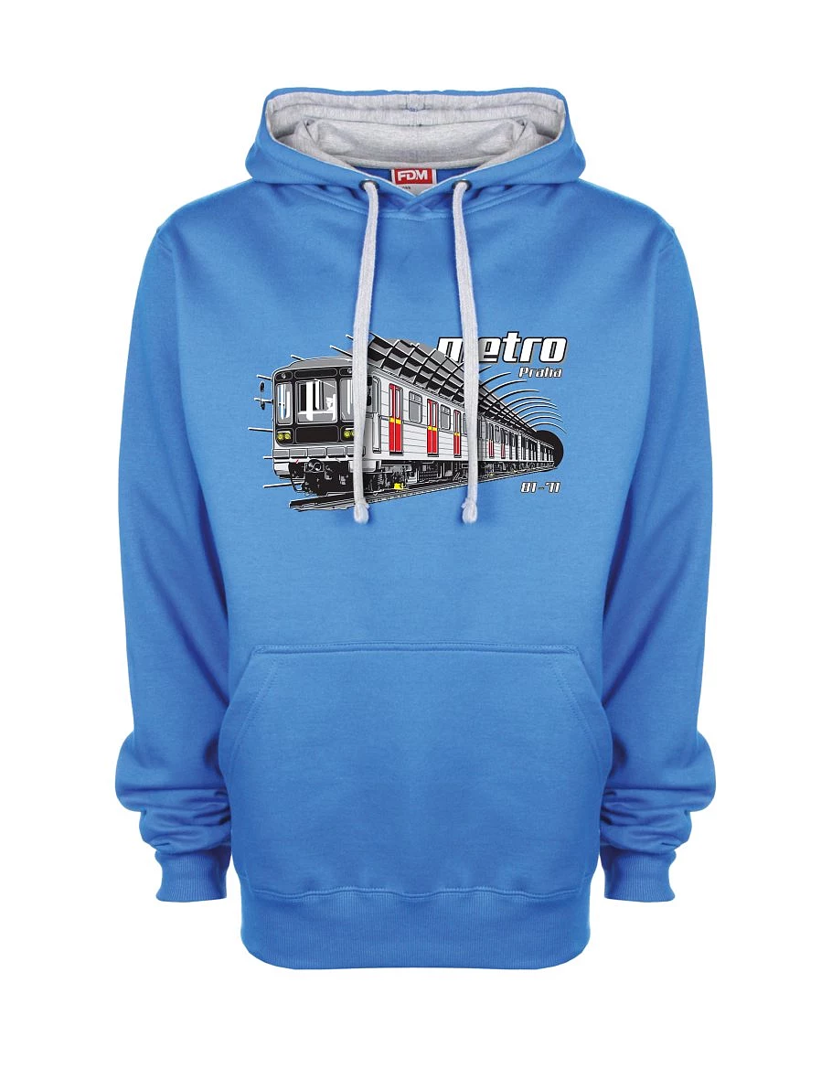 Grey-blue sweatshirt Metro 81-71