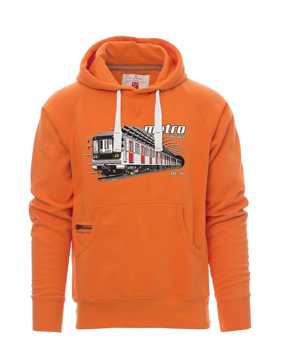 Orange men´s sweatshirt Metro 81-71