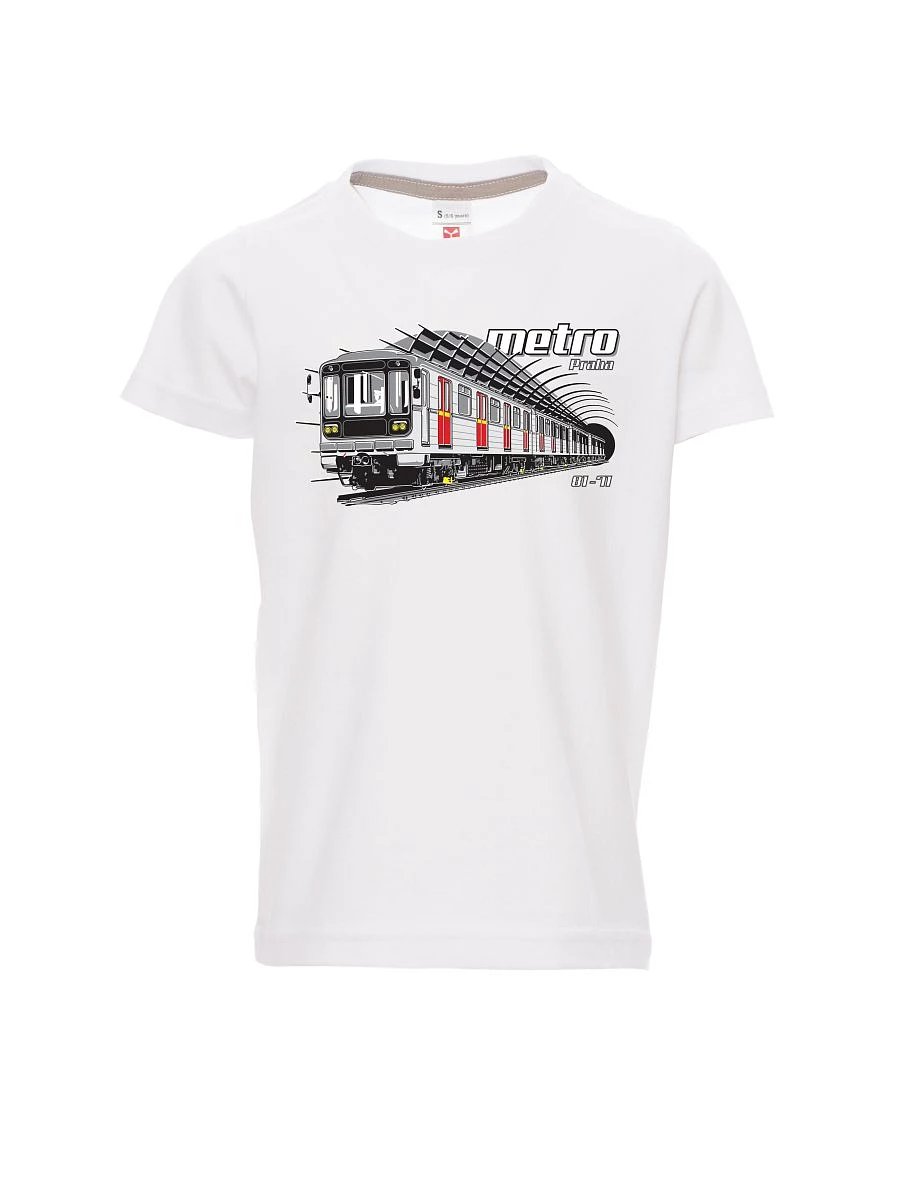White children´s T-shirt Metro 81-71