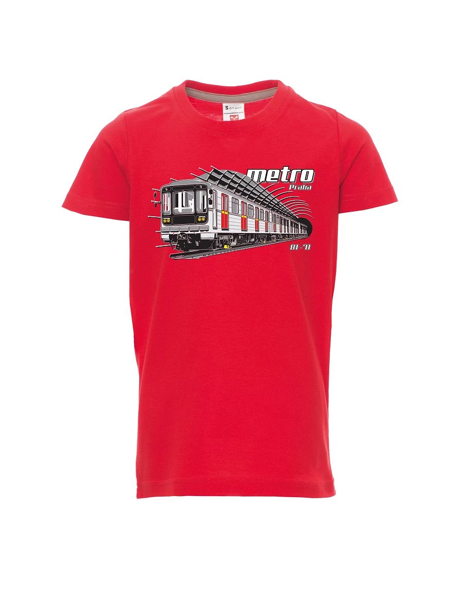 Red children´s T-shirt Metro 81-71