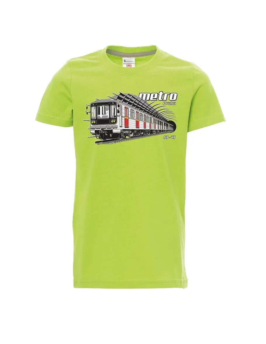 Light green children´s T-shirt Metro 81-71