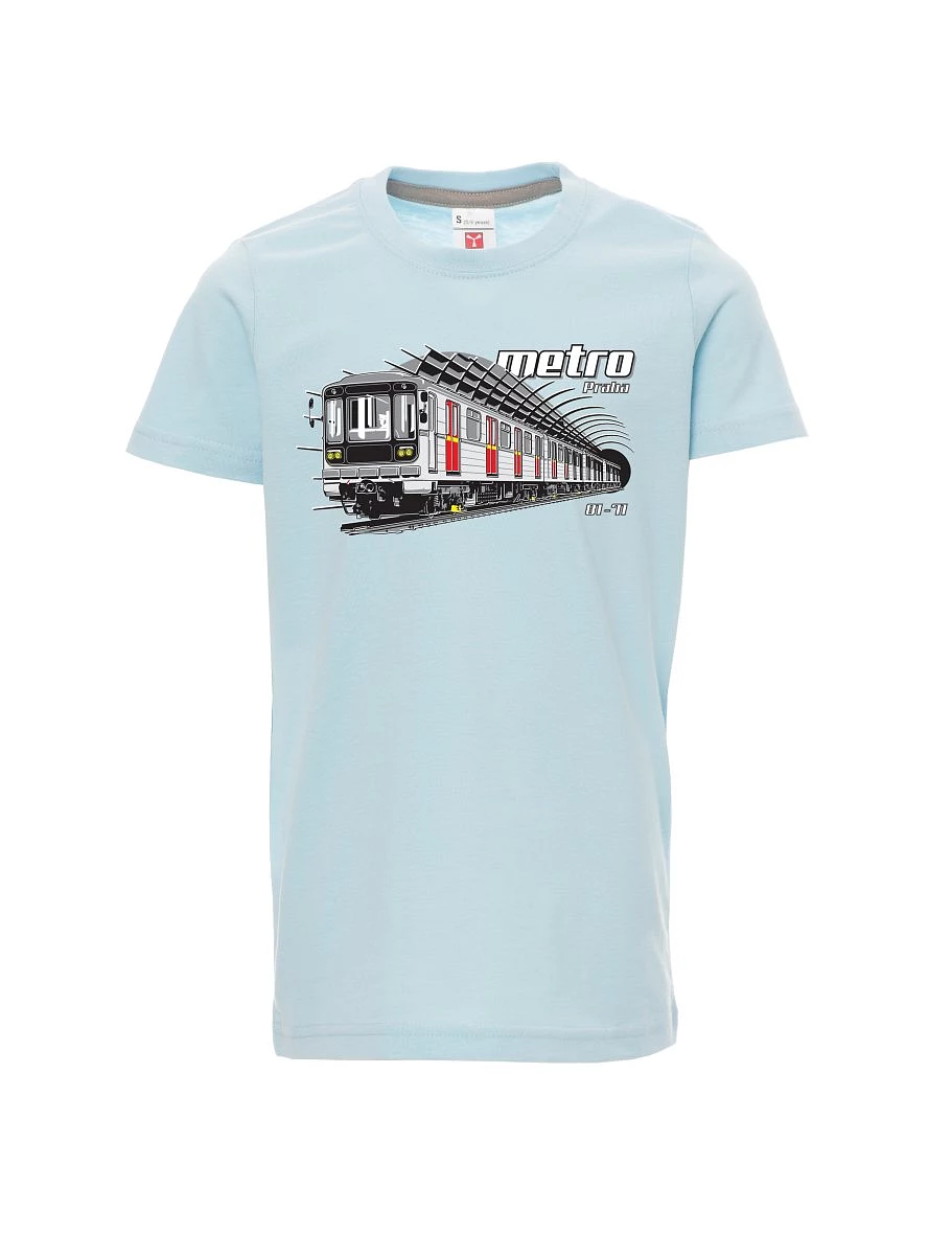 Pale blue children´s T-shirt Metro 81-71