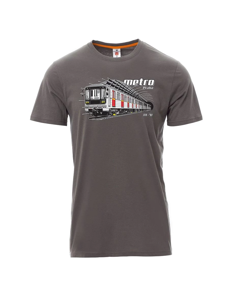 Grey men´s T-shirt Metro 81-71