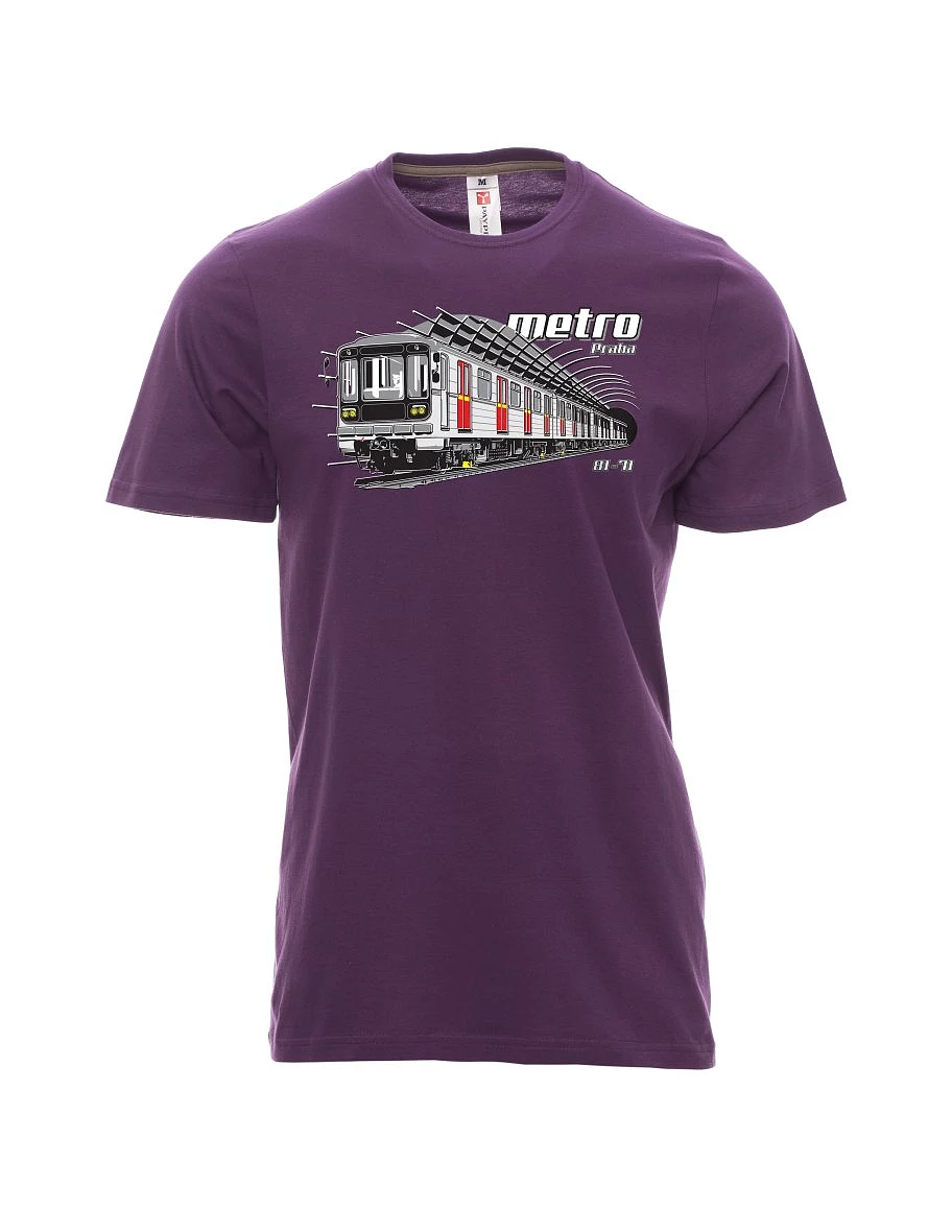 Purple men´s T-shirt Metro 81-71