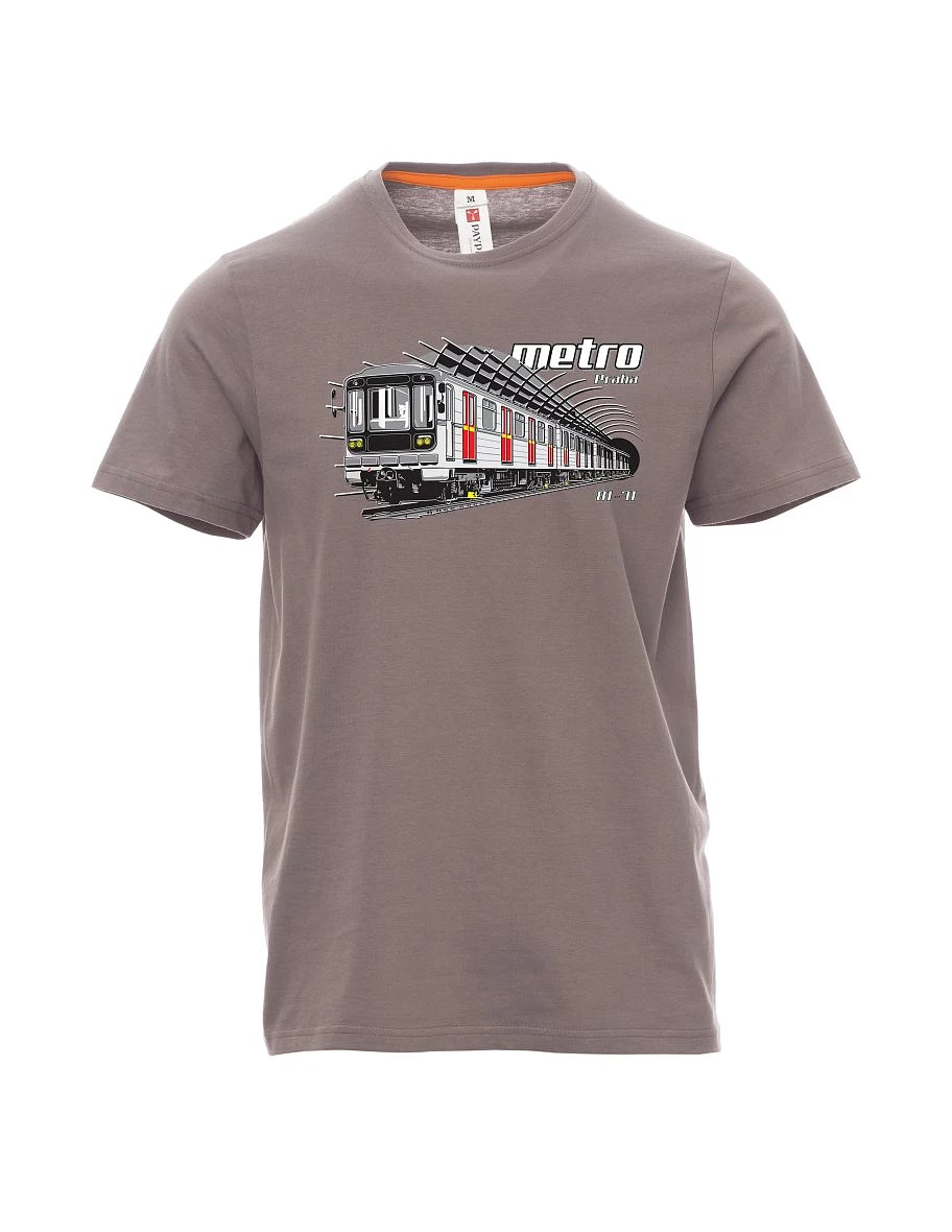 Steel gray men´s T-shirt Metro 81-71