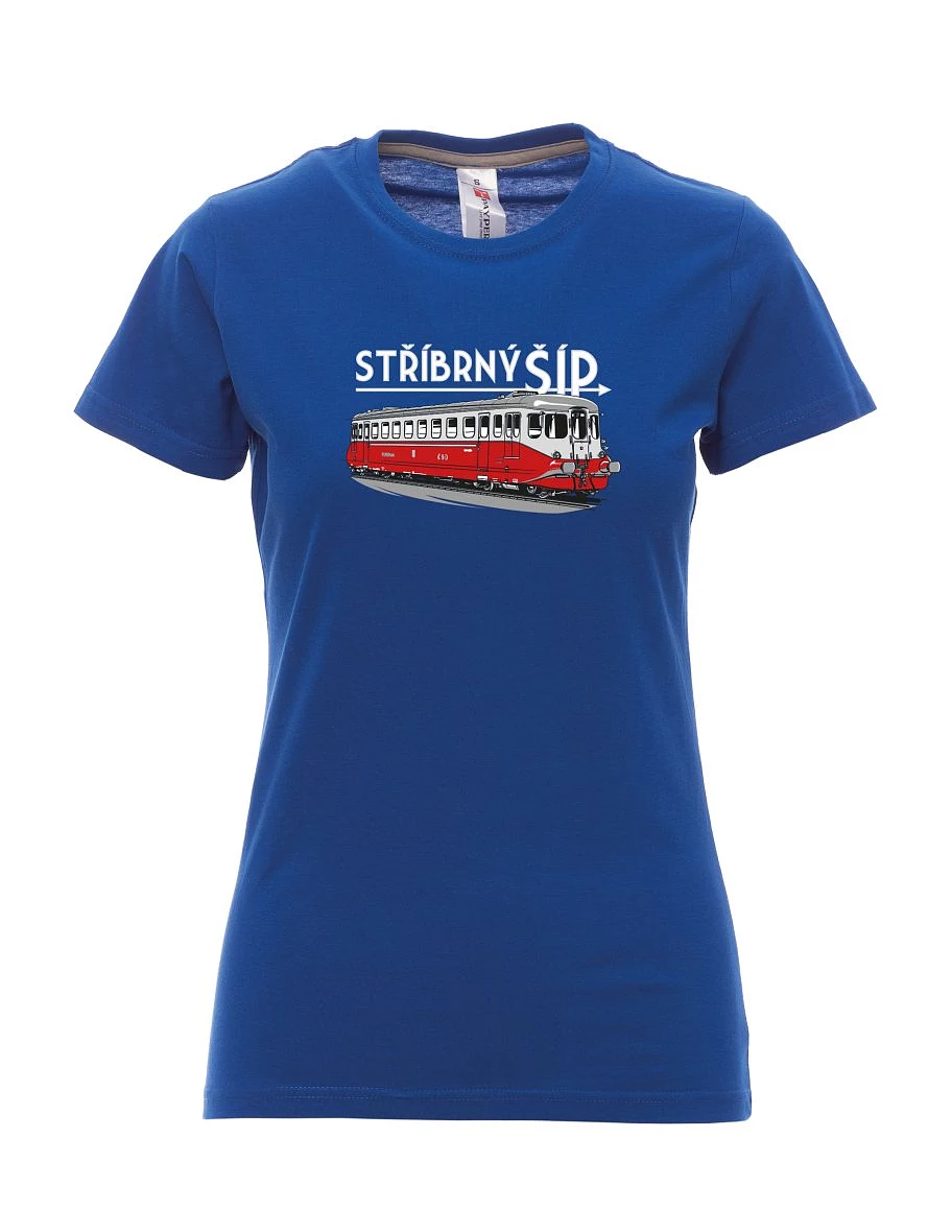Royal blue women´s T-shirt Silver arrow M 260 001