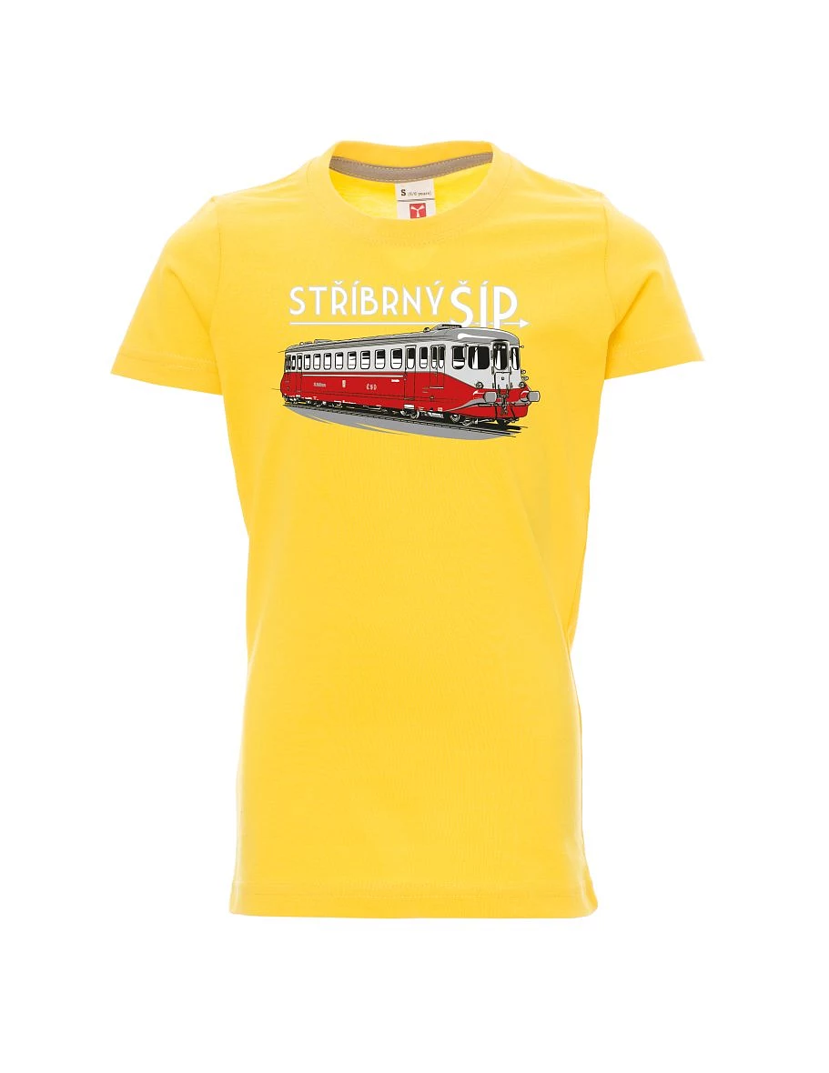 Yellow children´s T-shirt Silver arrow M 260 001