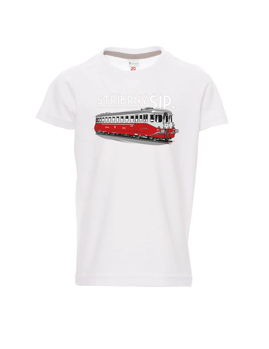 White children´s T-shirt Silver arrow M 260 001