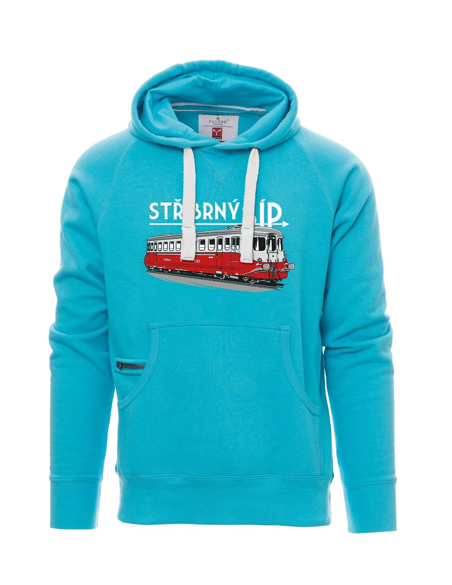 Light blue men´s sweatshirt Silver arrow M 260 001