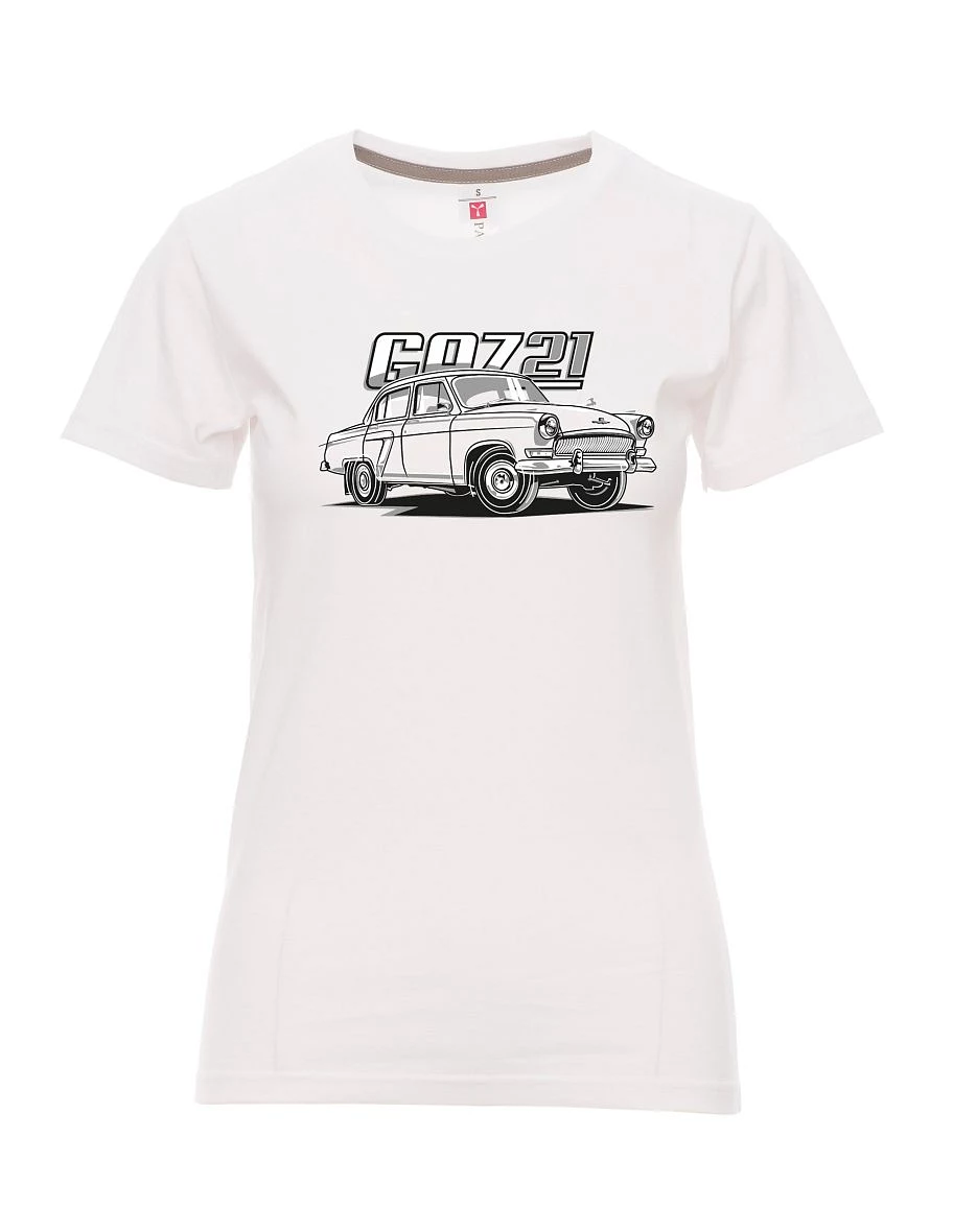 White women´s T-shirt GAZ 21