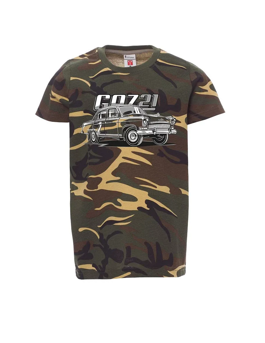 Camouflage children´s T-shirt GAZ 21