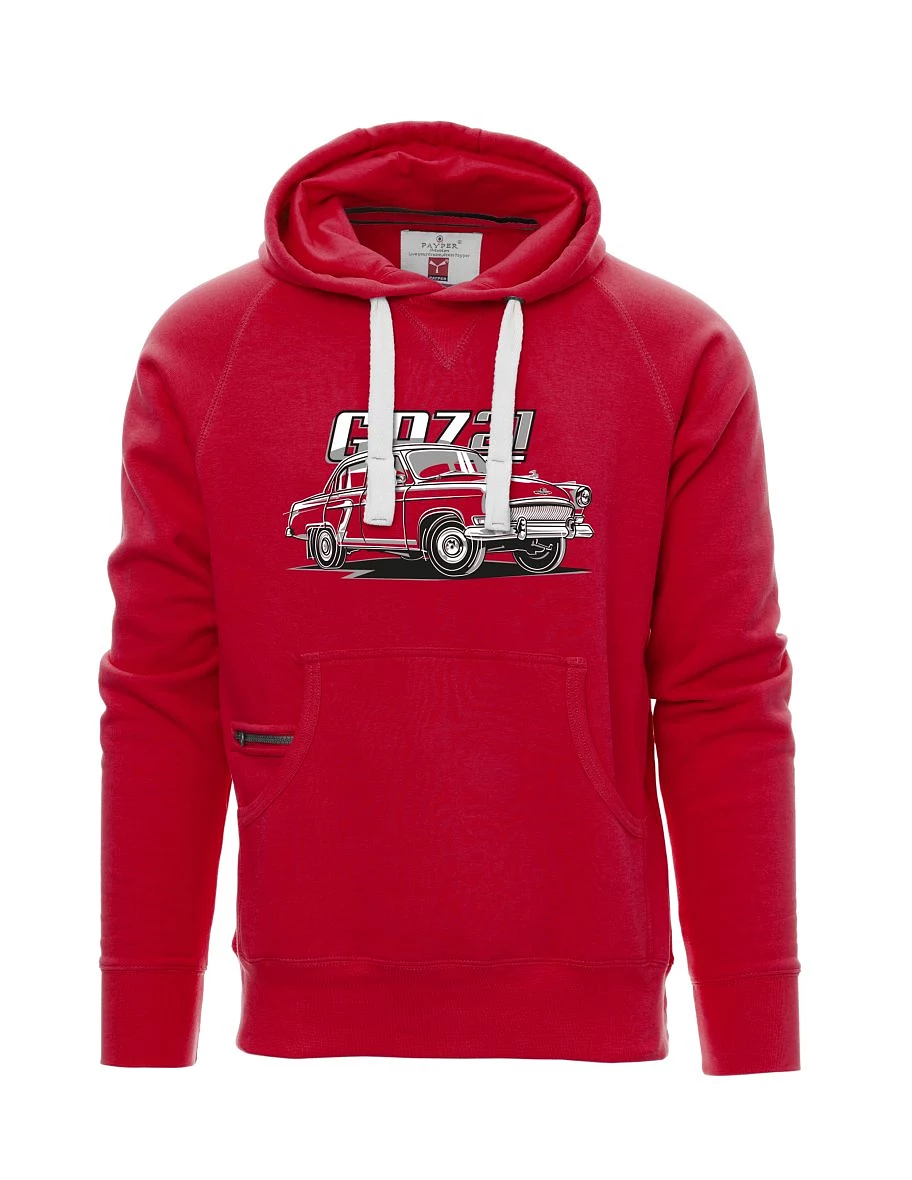 Red men´s sweatshirt GAZ 21