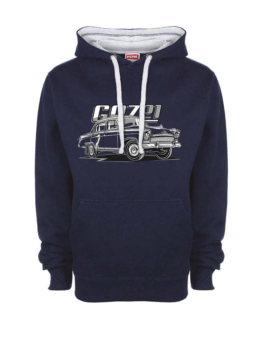 Grey-navy sweatshirt GAZ 21