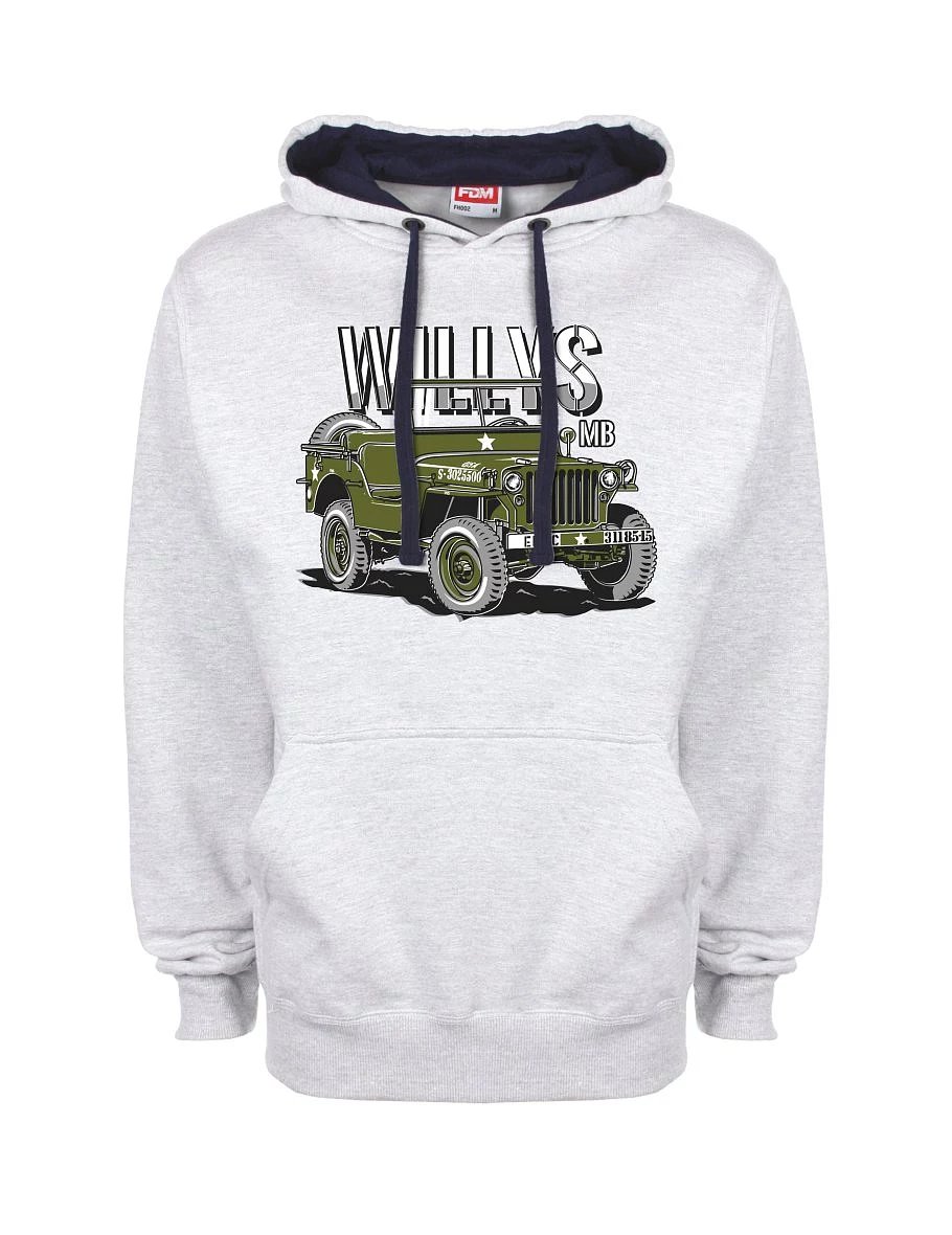 Blue-grey sweatshirt Willys MB