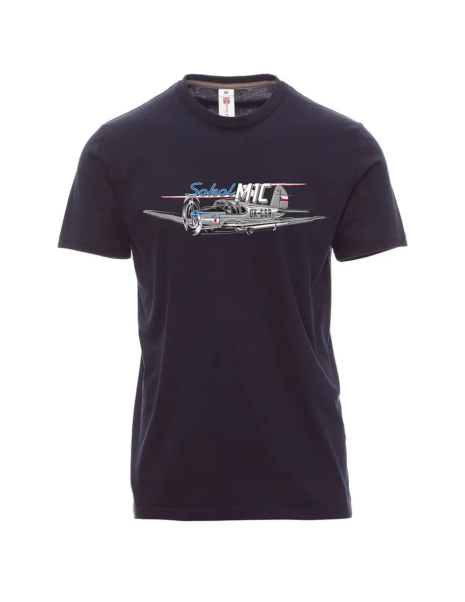 Navy men´s T-shirt Sokol aircraft