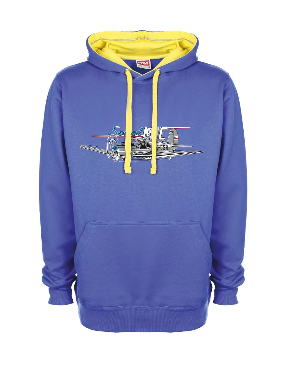 Yellow-blue sweatshirt Sokol aircraft