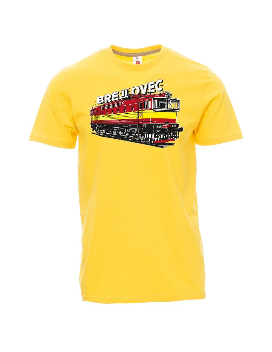 Yellow men´s T-shirt Locomotive 753