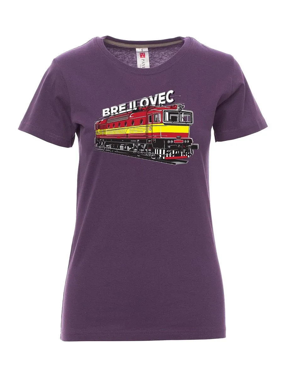 Purple women´s T-shirt Locomotive 753