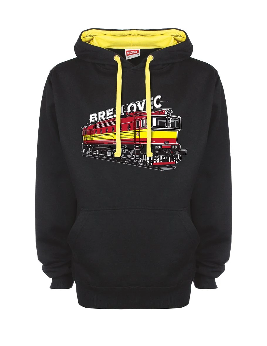 Yellow-black sweatshirt Locomotive 140
