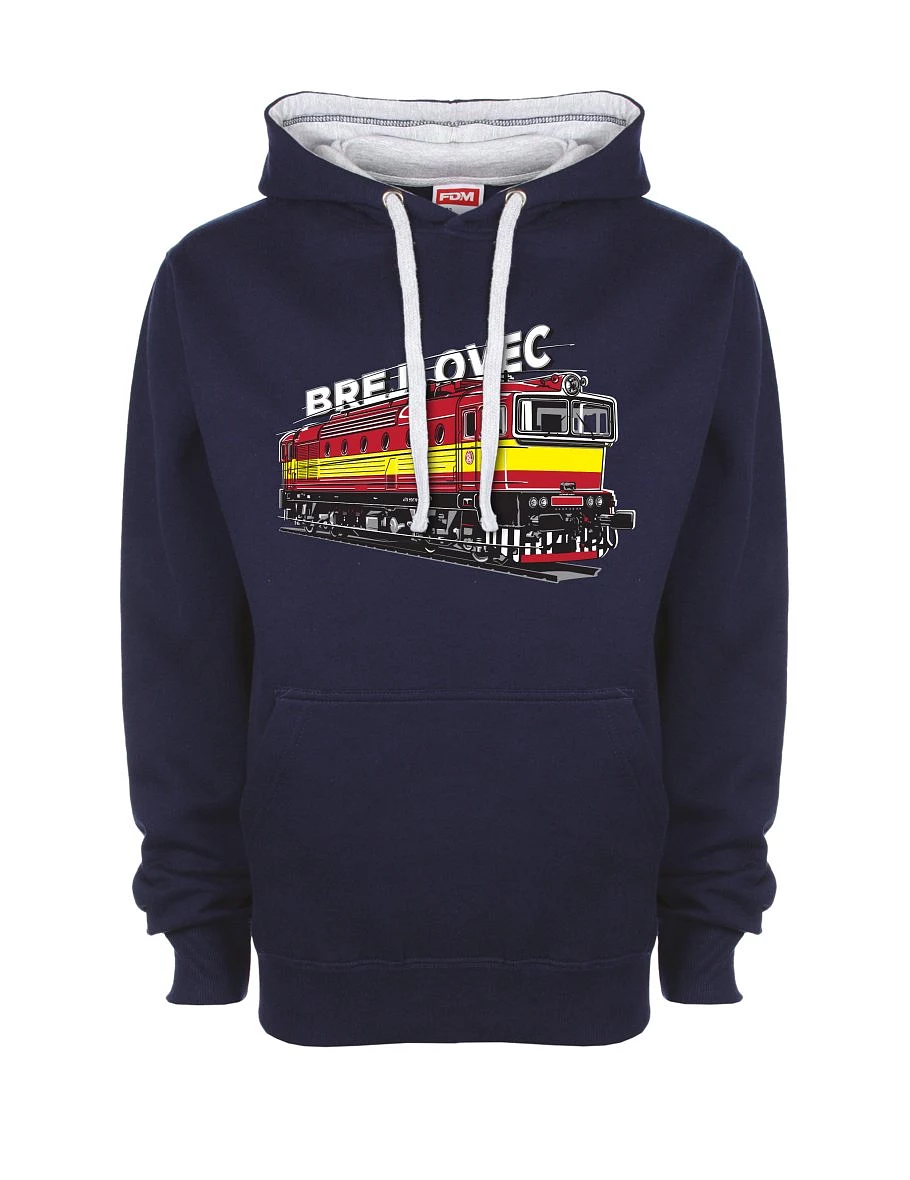 Grey-navy sweatshirt Locomotive 140