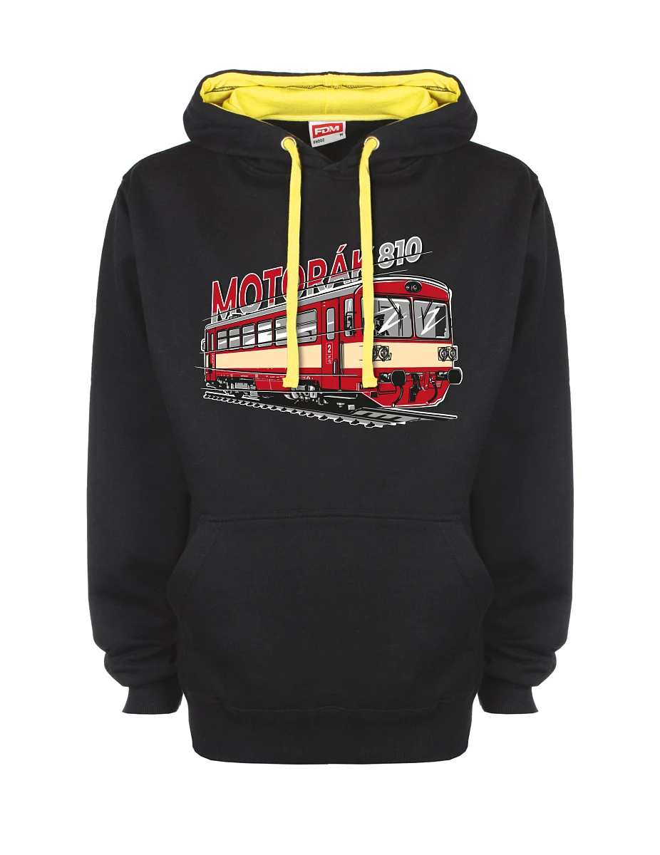 Yellow-black sweatshirt Motor train 810