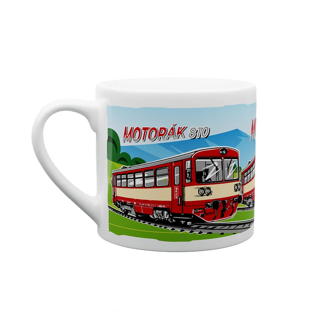 Ceramic mug Motor train 810 170 ml