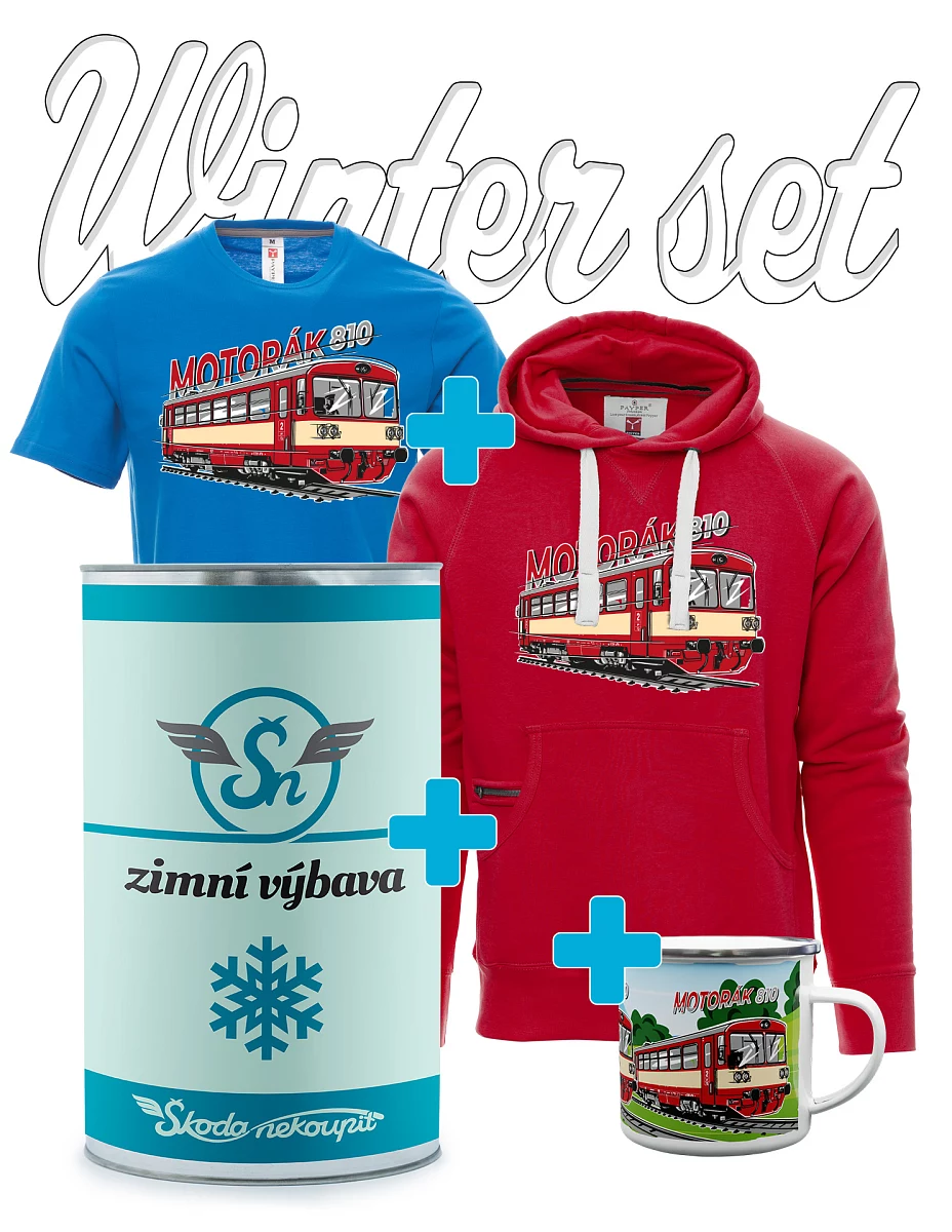Gift winter set with Motor train 810