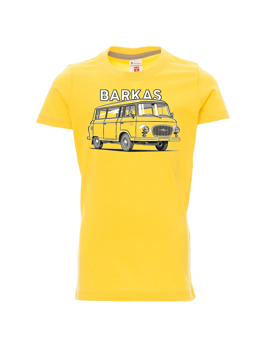 Yellow children´s T-shirt Barkas B1000