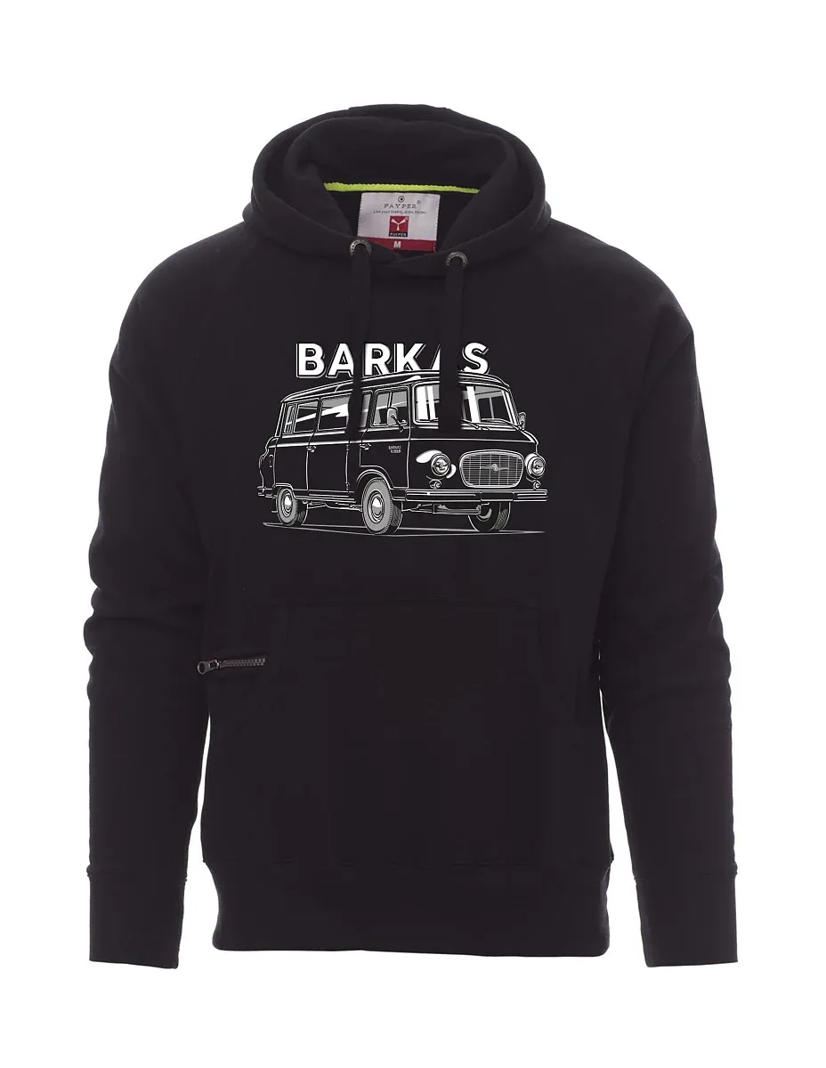 Black men´s sweatshirt Barkas B1000