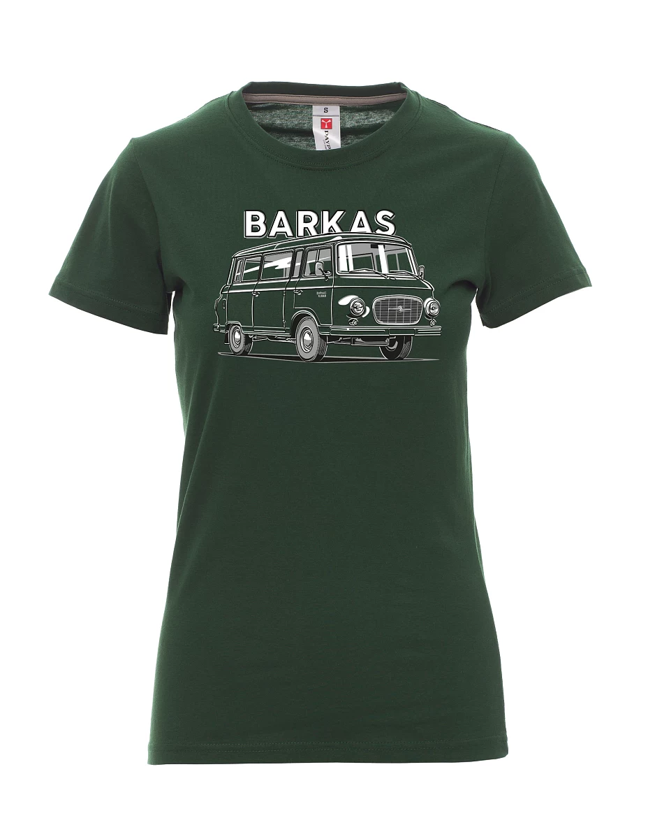Dark green women´s T-shirt Barkas B1000