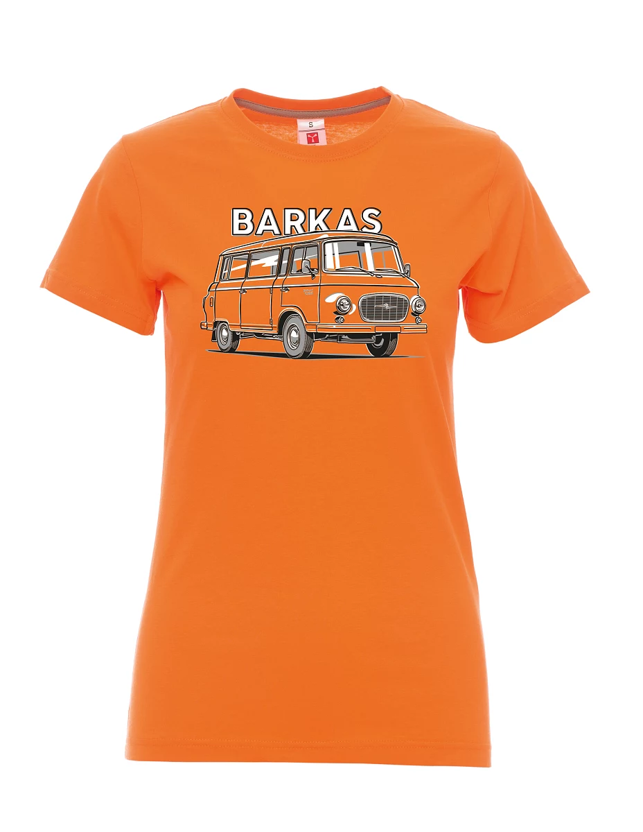Orange women´s T-shirt Barkas B1000