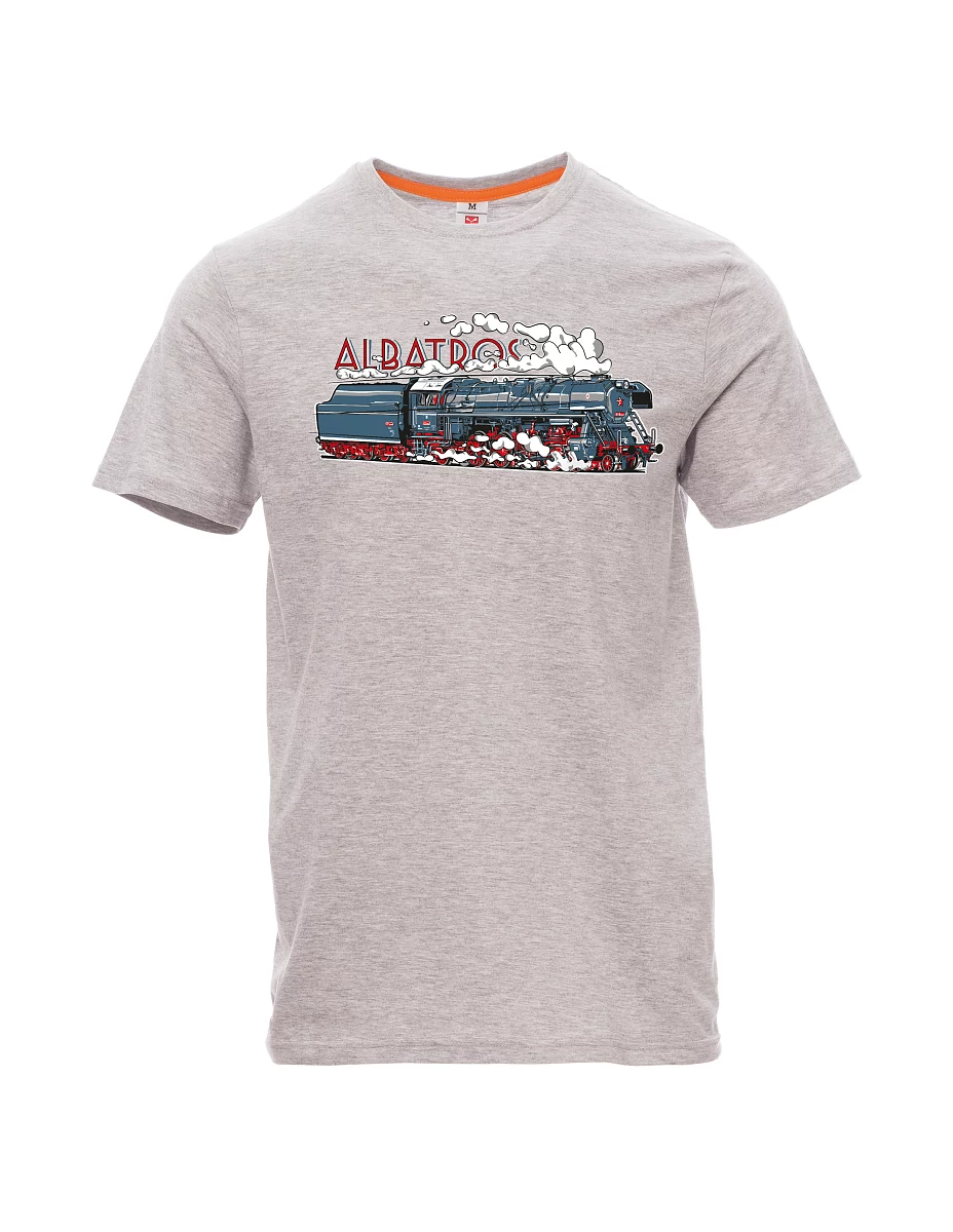 Gray melange men´s T-shirt Locomotive Albatros