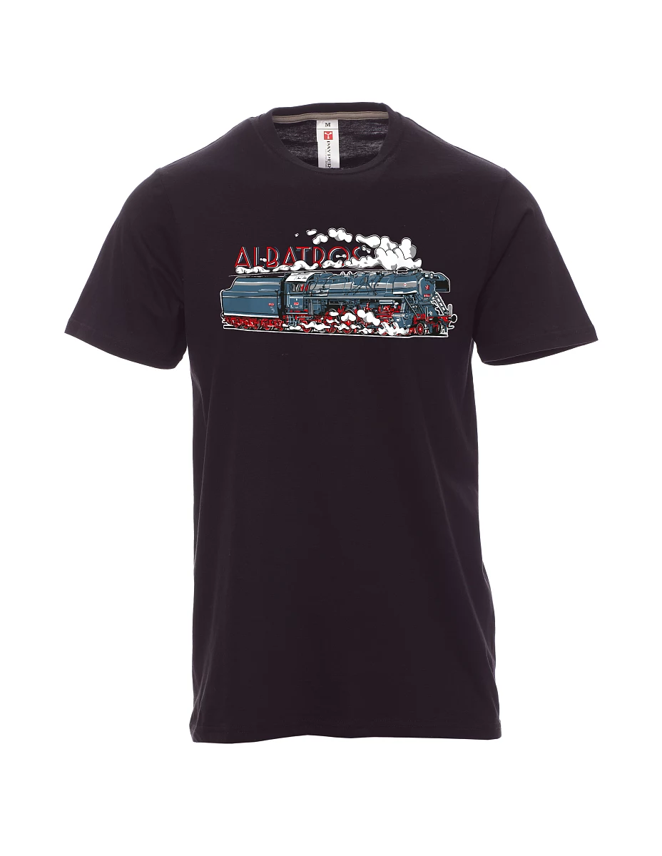 Black men´s T-shirt Locomotive Albatros