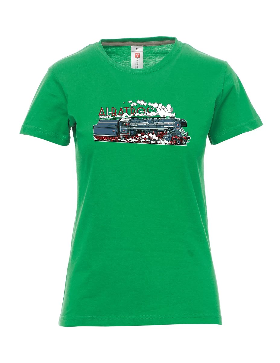 Green women´s T-shirt Locomotive Albatros