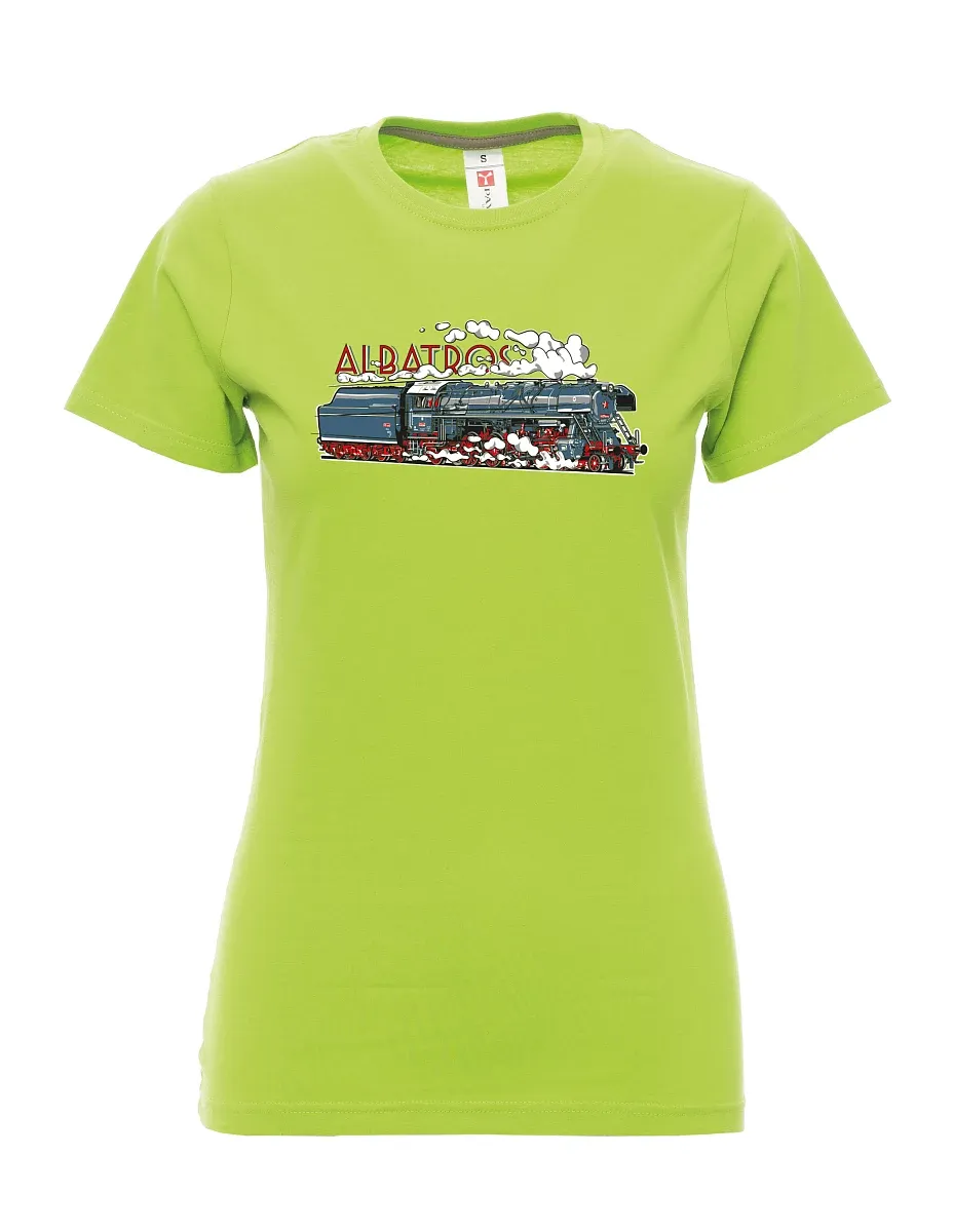 Lime women´s T-shirt Locomotive Albatros