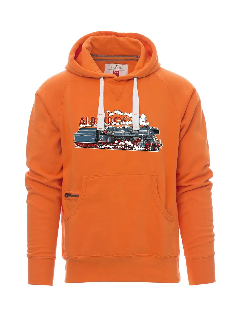 Orange men´s sweatshirt Locomotive Albatros