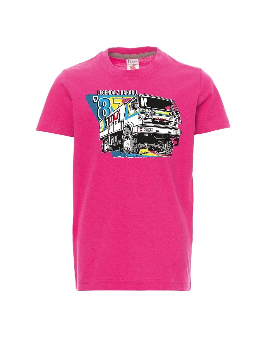 Pink children´s T-shirt Liaz from Dakar 1987