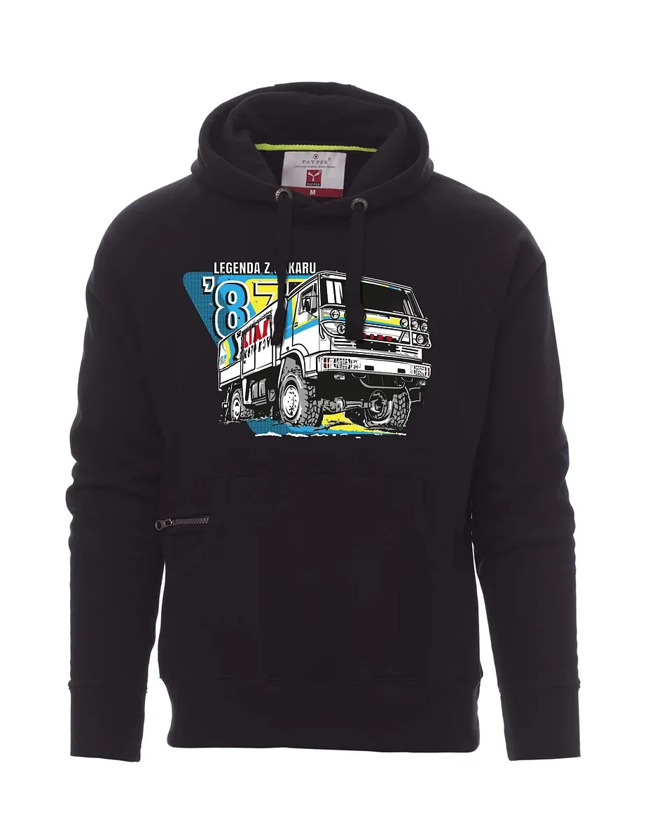 Black men´s sweatshirt Liaz from Dakar 1987