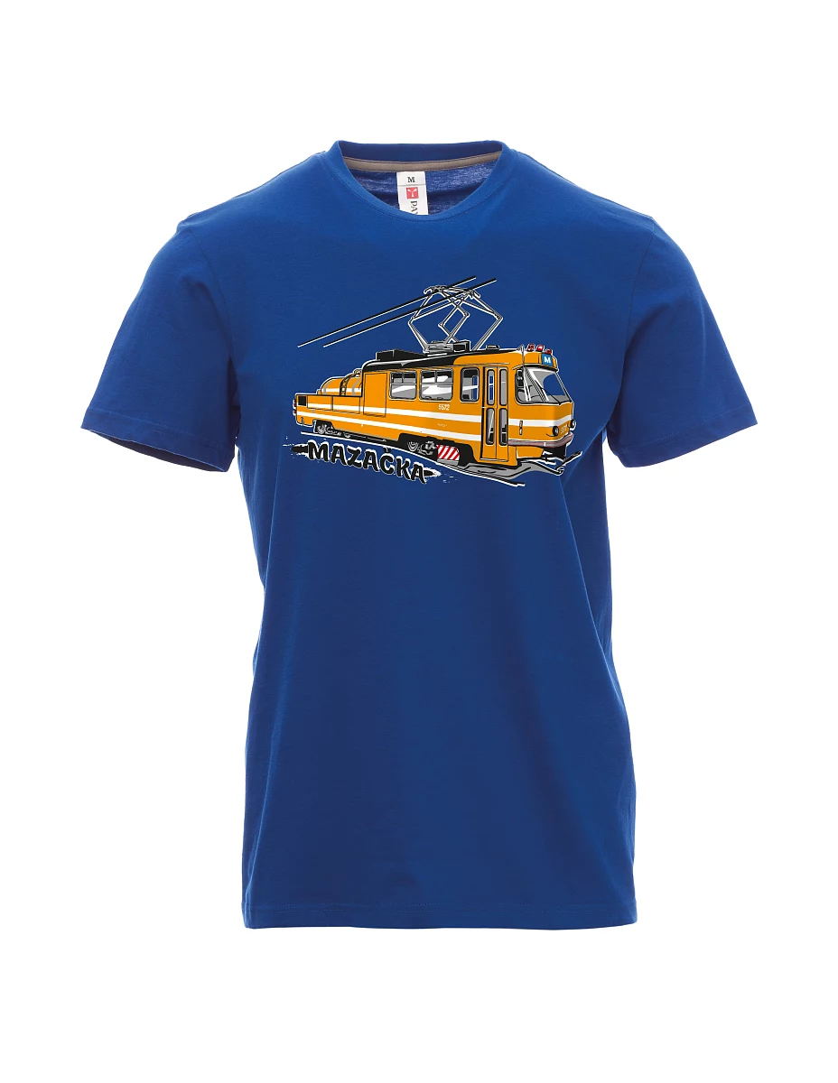 Blue men´s T-shirt Grease Tram