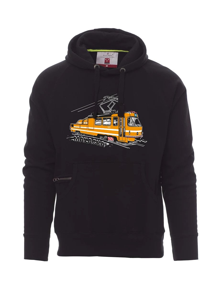 Black men´s sweatshirt Grease Tram