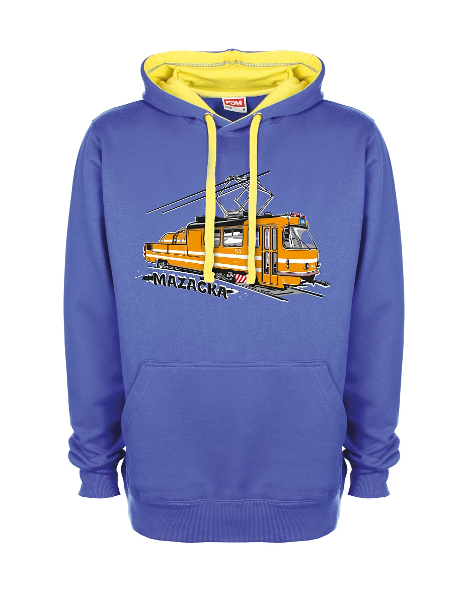 Yellow-blue sweatshirt Grease Tram