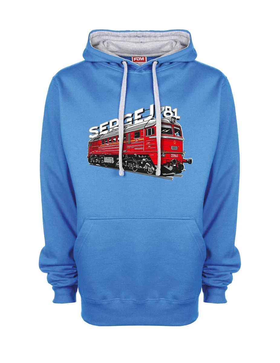 Grey-blue sweatshirt Locomotive 781 "Sergej" (M62)